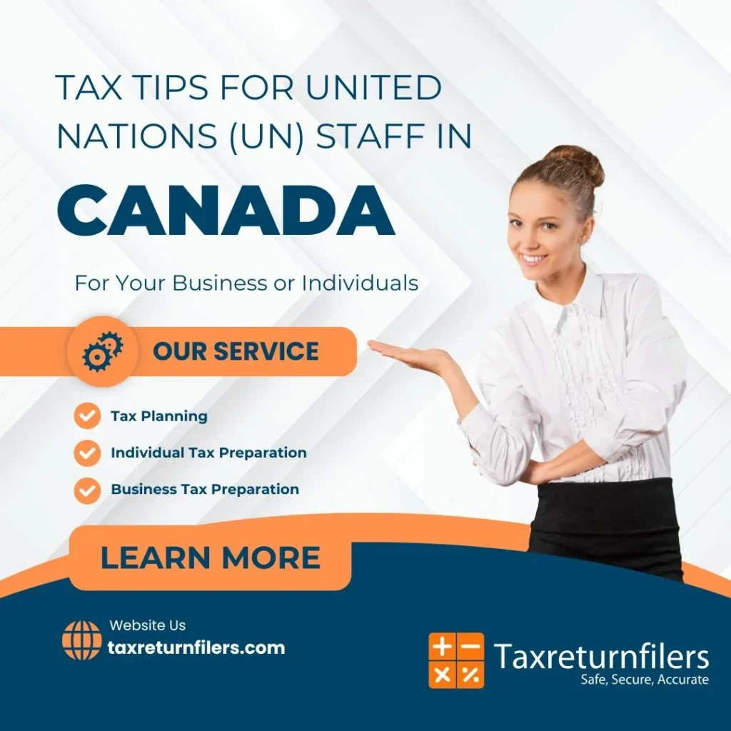 Tax Tips for United Nations Staff in Canada