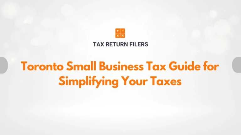 Toronto Small Business Tax Guide